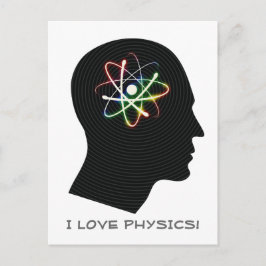 I KÄRLEK PHYSICS | Geek Vykort