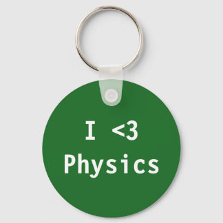 I Kärlek Physics Nyckelring
