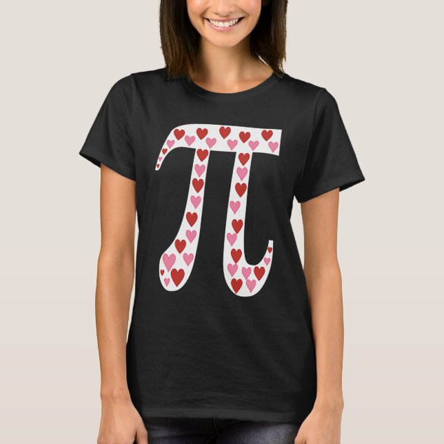 I Kärlek Pi Day 2023 Math Teacher Math Mathematics T Shirt (Framsida)