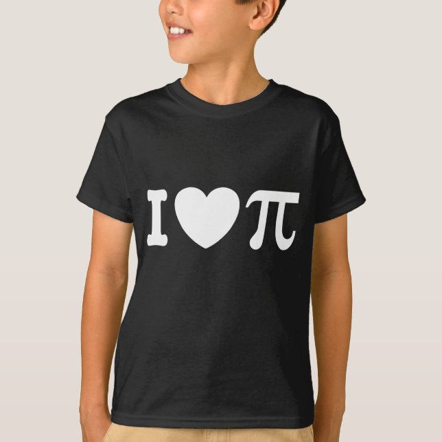 I KÄRLEK PI T-SHIRT (Framsida)