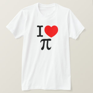 I Kärlek Pi T Shirt
