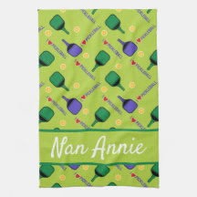 I kärlek Pickleball grönt