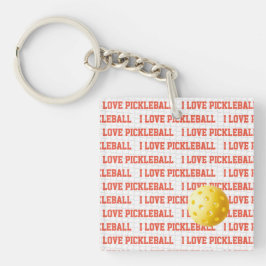 I KÄRLEK PICKLEBALL Text Sports Game Boll Net Roli
