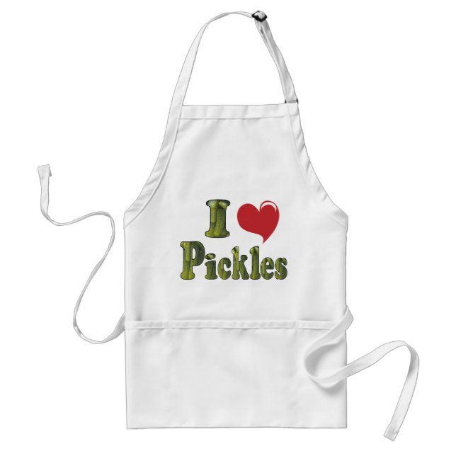 I Kärlek Pickles Apron Förkläde (Framsidan)