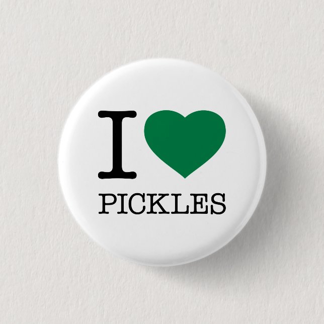 I KÄRLEK PICKLES KNAPP (Framsida)