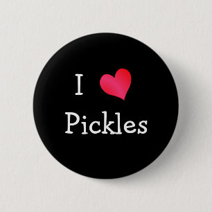 I Kärlek Pickles Knapp