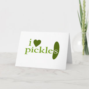 I Kärlek Pickles Kort