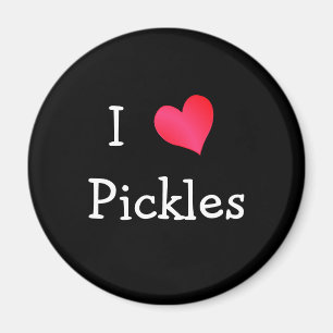 I Kärlek Pickles Magnet