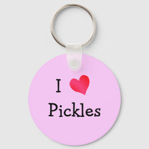 I Kärlek Pickles Nyckelring