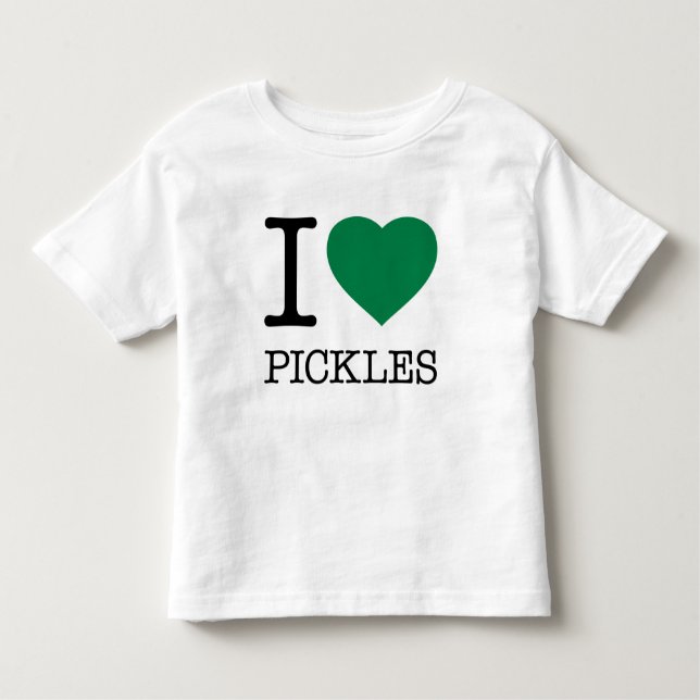 I KÄRLEK PICKLES T SHIRT (Framsida)
