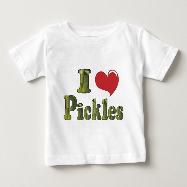 I Kärlek Pickles Tröja (Framsida)