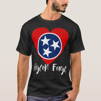 I Kärlek Pigeon Forge, Tennessee Underbar Smoky Mo T Shirt