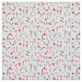 I KÄRLEK PILATES Pilates har svart och röd färg Tyg