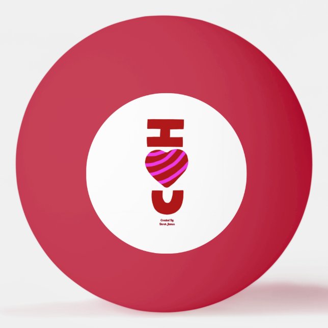 I Kärlek Ping Pong Boll (Framsidan)