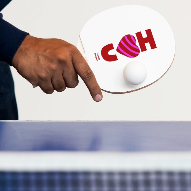 I Kärlek Ping Pong Paddle Pingisracket (Insitu)