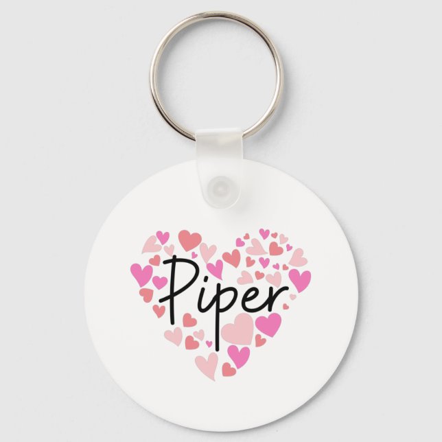 I kärlek Piper Nyckelring (Framsida)