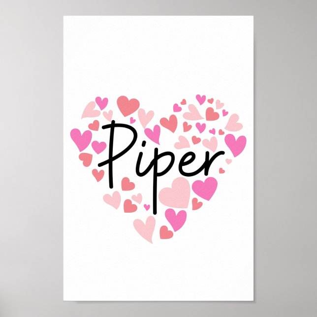 I kärlek Piper Poster (Framsidan)
