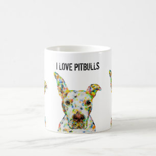 I Kärlek Pitbulls Mugg