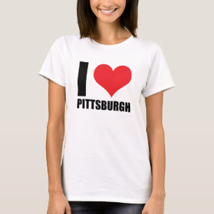 I kärlek Pittsburg T Shirt