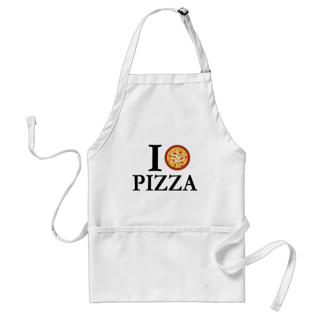 I Kärlek Pizza Förkläde (Framsidan)