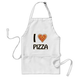 I kärlek Pizza Förkläde