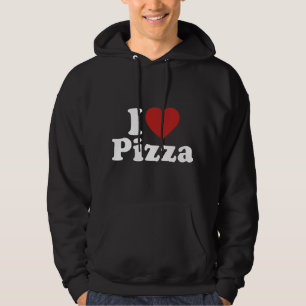 I Kärlek Pizza Hoodie