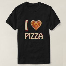 I kärlek Pizza - Lustigt Food Älskare Gift T Shirt