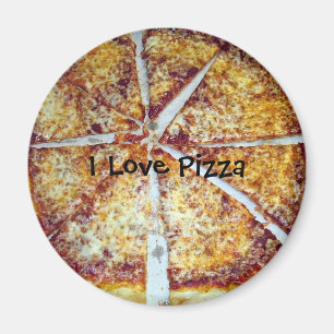 I Kärlek Pizza Magnet