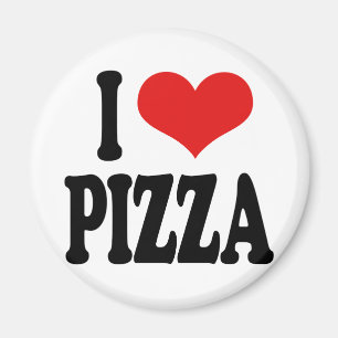 I Kärlek Pizza Magnet