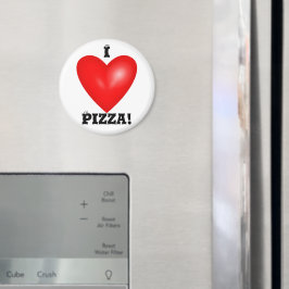 I Kärlek Pizza Magnet