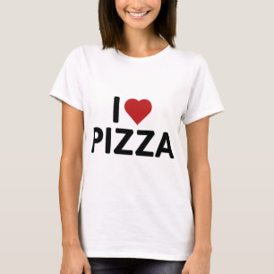 I Kärlek Pizza T Shirt