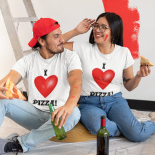 I Kärlek Pizza Unisex T Shirt