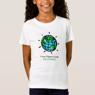 I kärlek Planet Earth - Wildthing - Nature - T Shirt