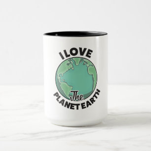 I Kärlek, planeten jorden Mugg