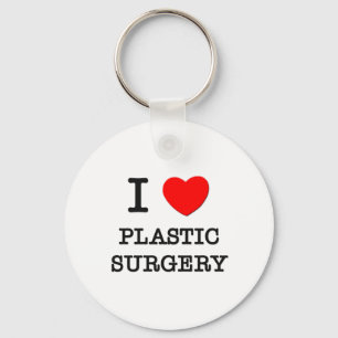 I Kärlek Plastkirurgi Nyckelring