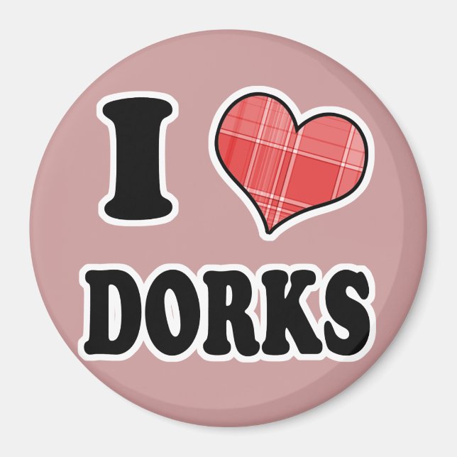I Kärlek (Play Heart) Dorks Magnet (Framsidan)