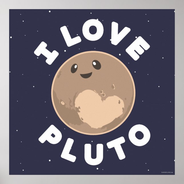 I Kärlek Pluto Poster (Framsidan)