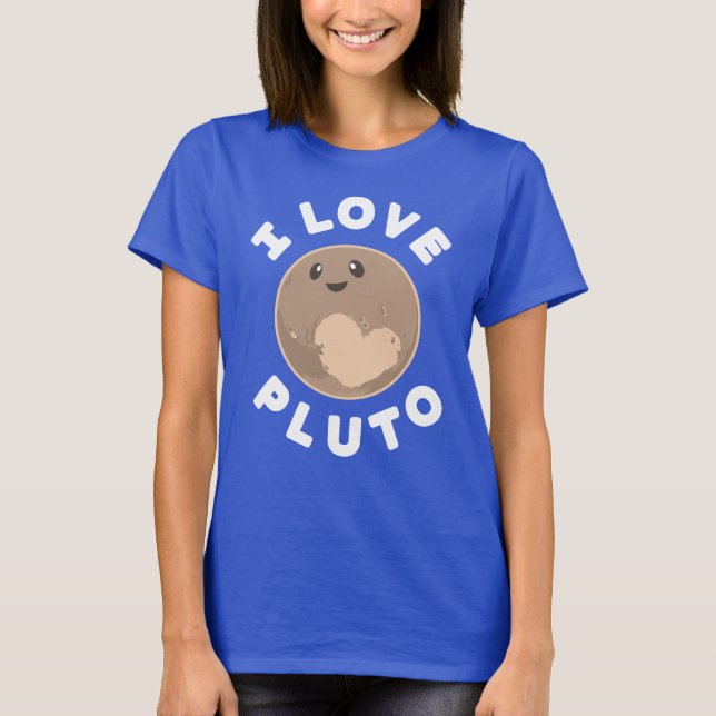 I Kärlek Pluto Tee Shirt (Framsida)