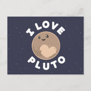 I Kärlek Pluto Vykort
