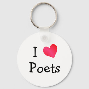 I Kärlek Poets Nyckelring