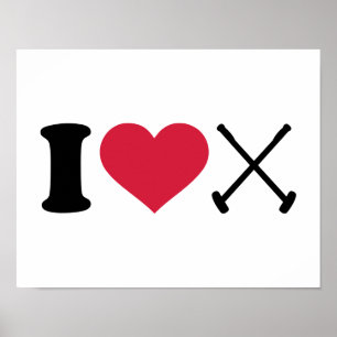 I kärlek Polo Poster
