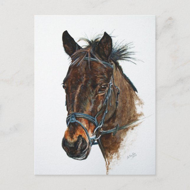 I Kärlek Ponies Vykort (Framsida)