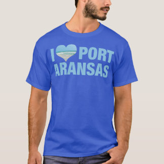 I Kärlek Port Aransas T Shirt