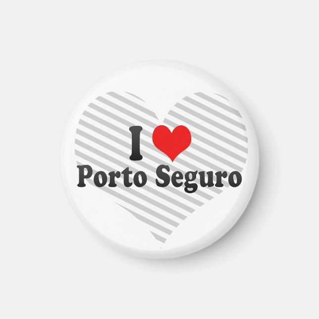 I Kärlek Porto Seguro, Brasilien Magnet (Framsidan)