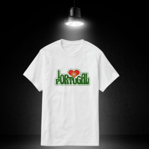 I Kärlek Portugal Manar White T Shirt