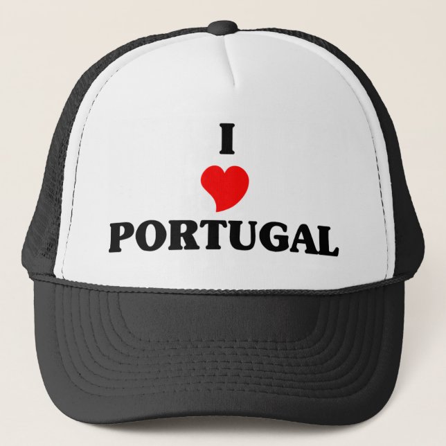 I Kärlek Portugal Truckerkeps (Framsida)