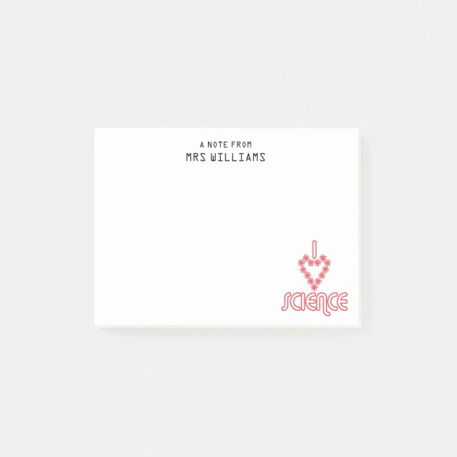 I kärlek post-it block (Framsida)