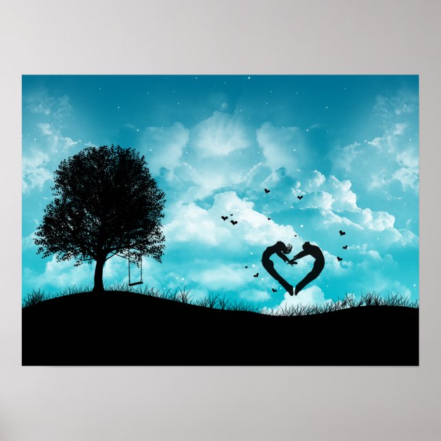 I KÄRLEK POSTER (Framsidan)