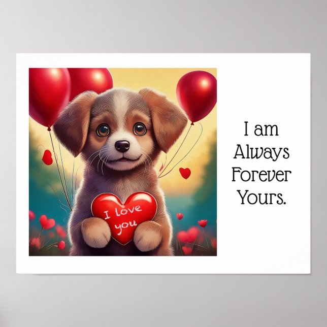 I kärlek poster du... (Framsidan)