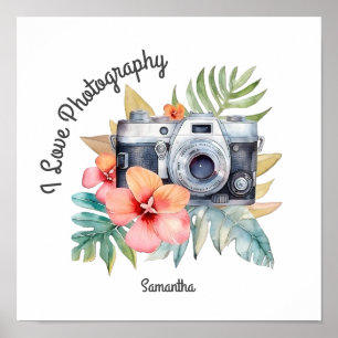 I kärlek poster fotografi